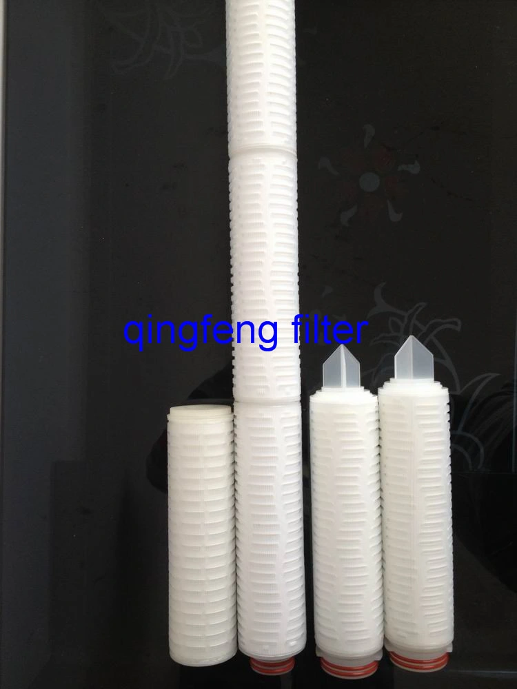 Custom Absolute Hydrophilic Polyethersulfone Membrane Pes Pleated Cartridge Filter for Distillation